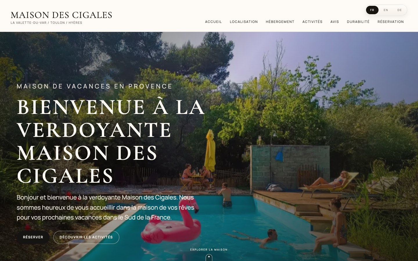 Aperçu Maison des Cigales