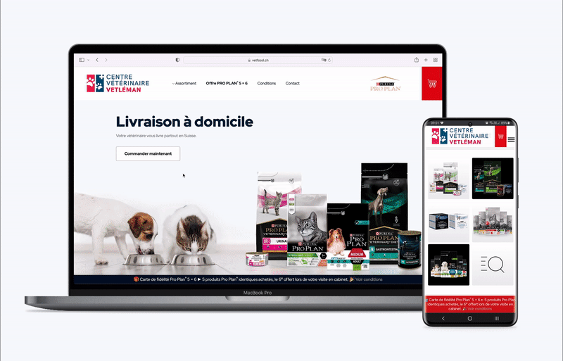 Tierärztlicher Online-Shop